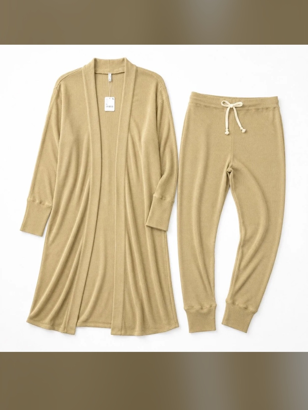 $118 FREE PEOPLE INTIMATELY & Chill Set (XS-S-M) Available TTS FIT latte color
